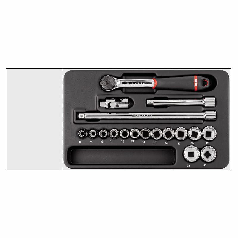 Module thermoformé assorti (18 pièces) | 519/604BA | Usag - U05190711 Module thermoformé assorti (18 pièces) | 519/604BA | Usag - U05190711